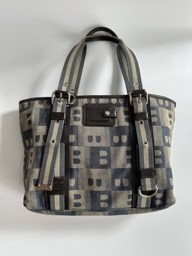 Vintage bally monogram canvas - vintage,