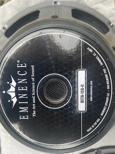 Eminence beta ohm - beta,