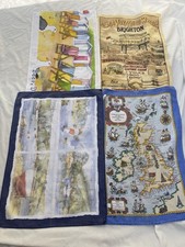 Job Lot Collection Vintage Tea Towels RNLI lifeboats Seaside Irish Linen Cotton