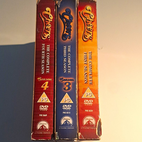 Cheers dvd seasons 4 - 3,