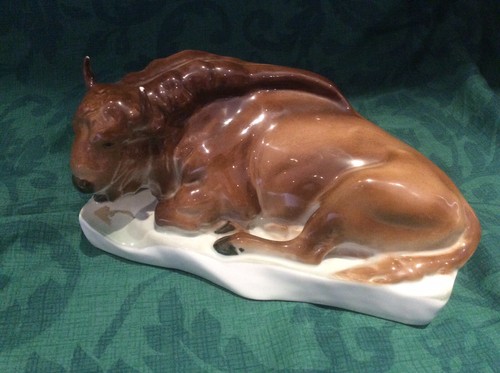 Zsolnay porcelain figurine - zsolnay,