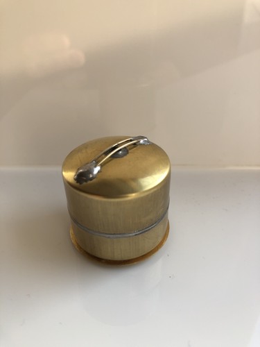 Brass carburettor float - brass,