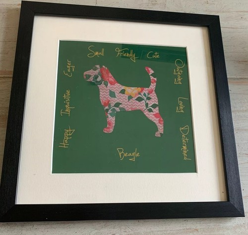 New beagle dog caricature - new,