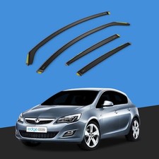 Vauxhall Astra J MK6 2009-2015 5 Door Hatchback Wind Deflectors 4pc Tinted