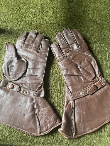 Original vintage brown leather - original,
