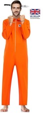 Men Prisoner Jumpsuit Scary