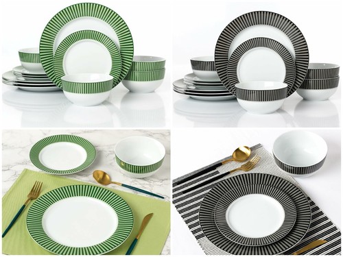 12pc modern dinner set - 12pc,