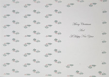 Christmas Card Inserts X 25 To