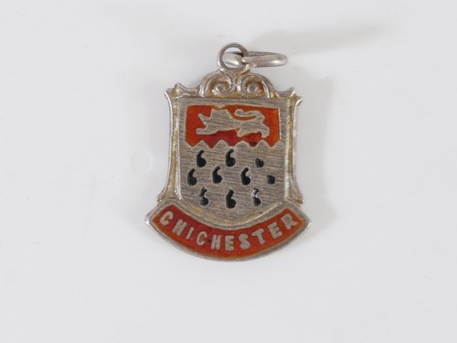 Vintage silver enamel - vintage,