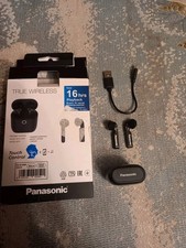 Panasonic RZ-B100W Bluetooth Wireless Earbuds Ear Bud Headphones 