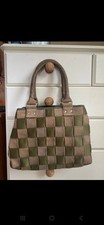 Miss Sixty Vintage Checkered Woven Style Bag