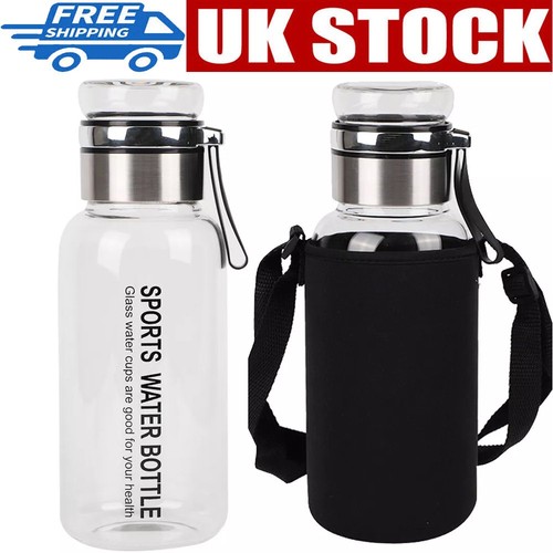 Glass water bottle - 1l,