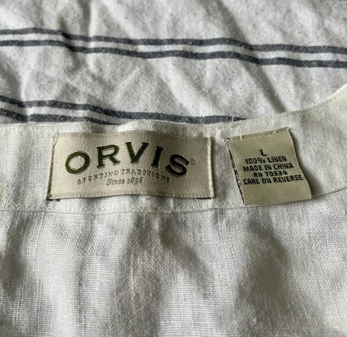 Orvis women linen blouse - orvis,