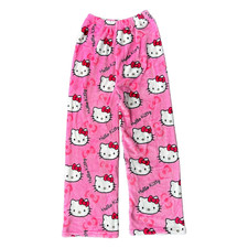 Hello Kitty Pajamas  Women’s Pants Cute Anime Sleepwear Soft Lounge Trousers