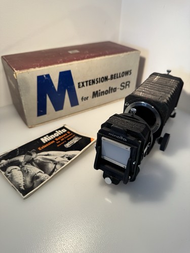 Minolta extension bellows - bellows, sr