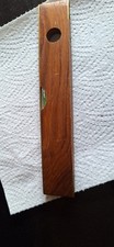 VINTAGE SPIRIT LEVEL 10" RABONE CHESTERMAN No 1626 ROSEWOOD  BRASS 