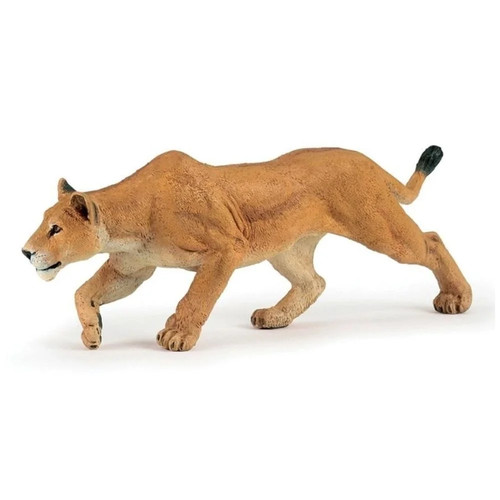 Lioness hunting figurine - lioness,
