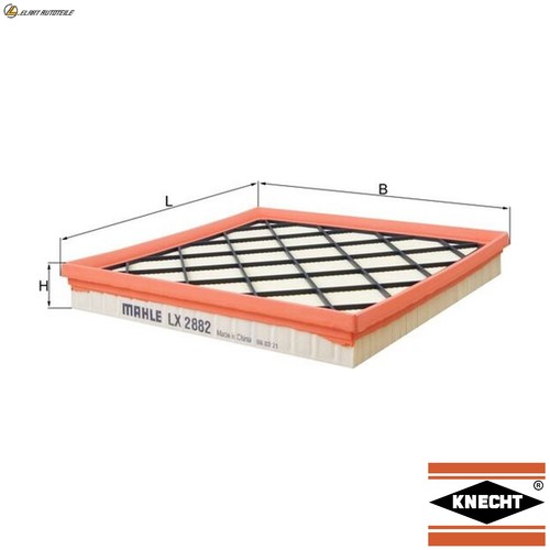 Air filter 2882 for - filter,