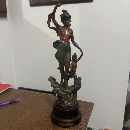 Antique art nouveau mother and - antique,