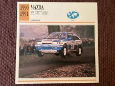 Mazda 323 GTX Turbo,   1990-91,  Competition Class, Japan, Car  Card