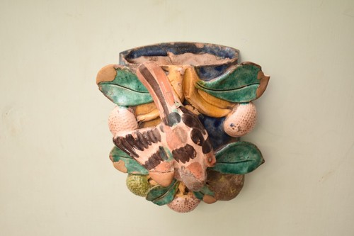 Antique wall mount hanging - antique, wall-mount/hanging