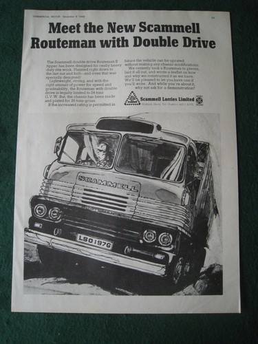 New scammell routeman with - new,