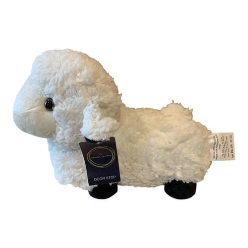 White face sheep doorstop - face,