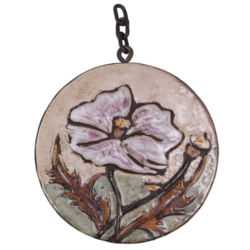 Ruscha art pottery hanging - art,
