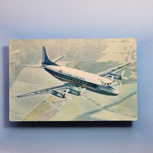 Commercial aircraft postcard - commercial,