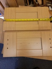 2 x wooden Drawer Fronts
