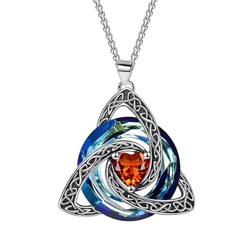 2027 birthstone celtic trinity - 2027,