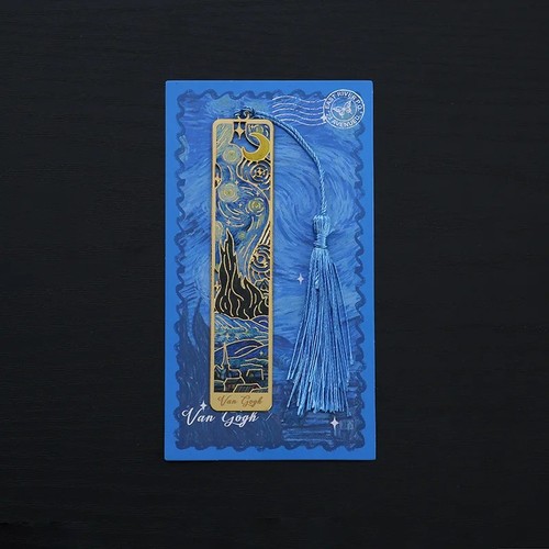 Metal art bookmark tassel - tassel, van