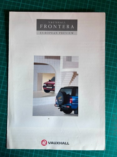 Vauxhall frontera european - vauxhall,