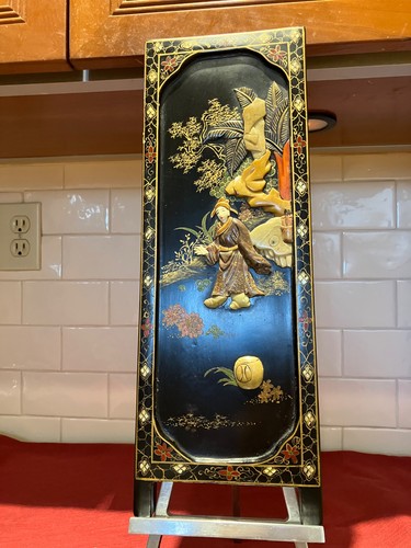 Antique chinese panel from - chinese, a