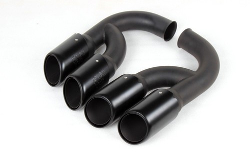 Black tail exhaust tips - tail,