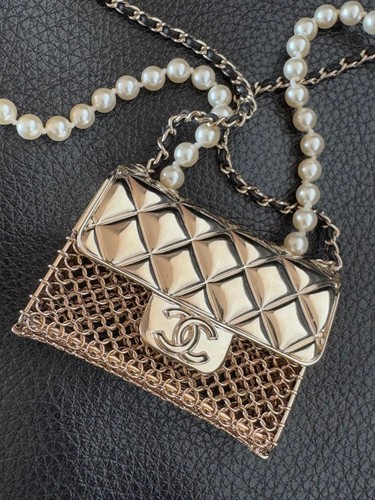 Chanel necklace matelassé - chanel, bag