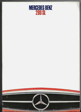 Mercedes-Benz 280 SL Pagoda 1967-69 UK Market Sales Brochure Roadster Coupe