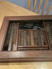 Edwardian Opticians Cabinet Lenses