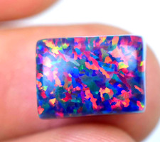 Natural Black Fire Opal Australian Untreated 5.65 Ct Certified Loose Gemstone