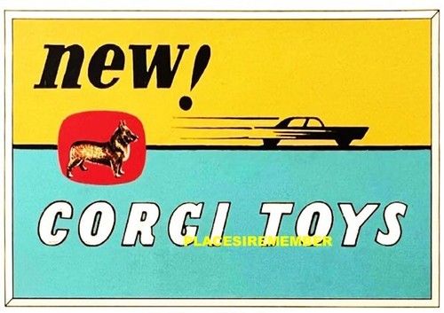 Corgi toys 1960 repro 1 - toys,