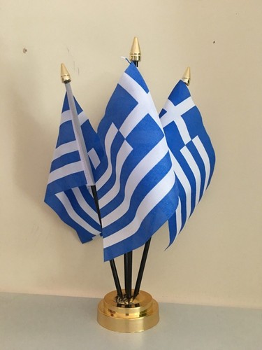 Greece table flag set - flag, 4