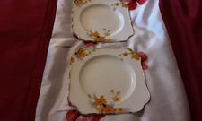 2 x Crown Ducal Ware Sunburst