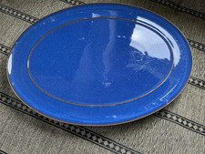 Denby, Imperial Blue, Oval Platter, 37cm X 28cm