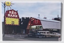 Red Barn Magnet 2"x3" Fridge