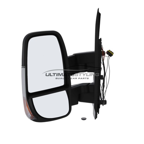 Short arm wing door mirror - short,