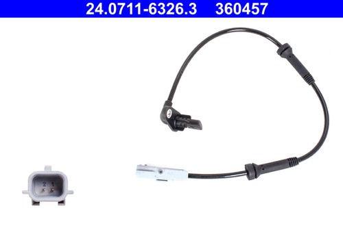 Wheel speed sensor - wheel, for