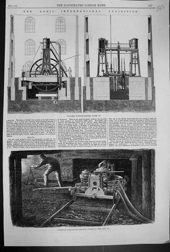 Old 1867 colliery winding - colliery,