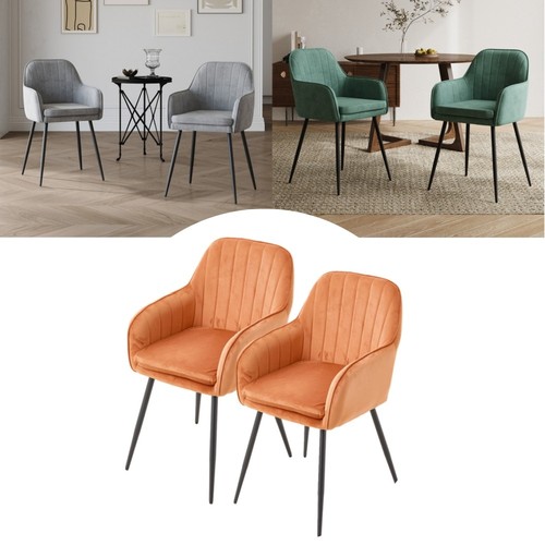 2pcs dining chairs - dining,