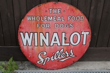 Spillers Winalot Enamel Sign