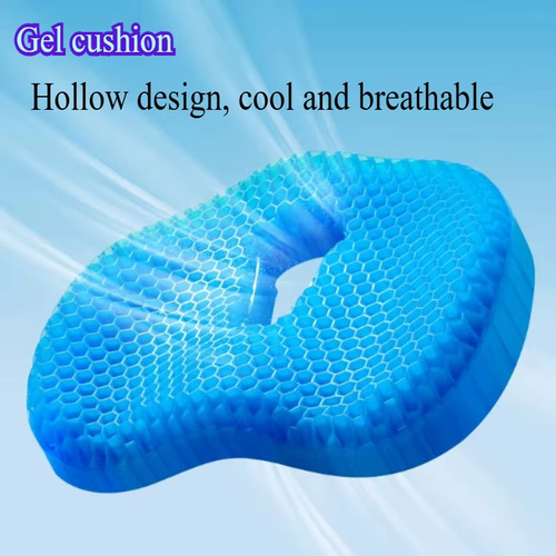 Gel shaped seat cushion - gel,